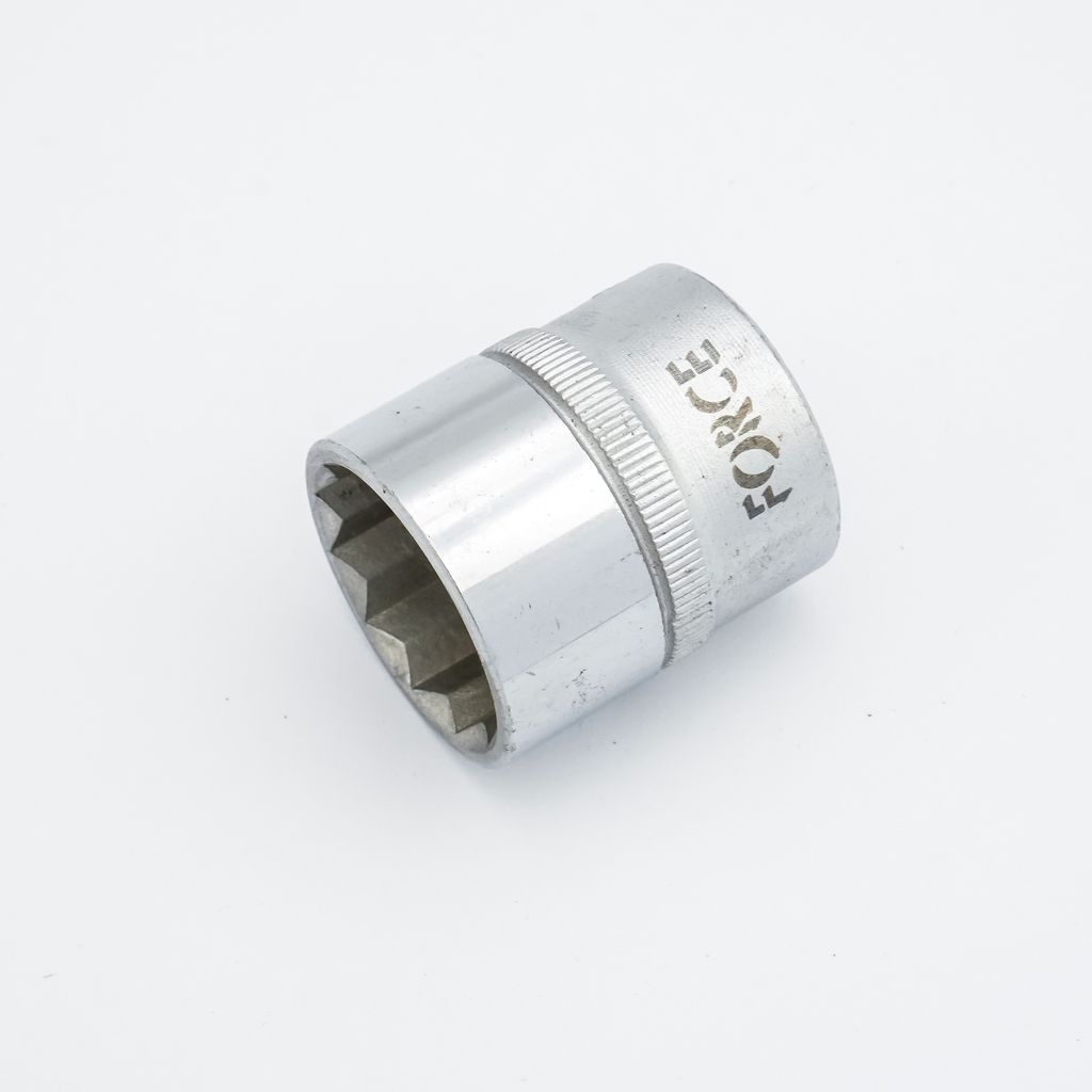 FORCE Socket SQ.DR3/8" Size 13/16" (12PT), Model 53813.16 photo 2