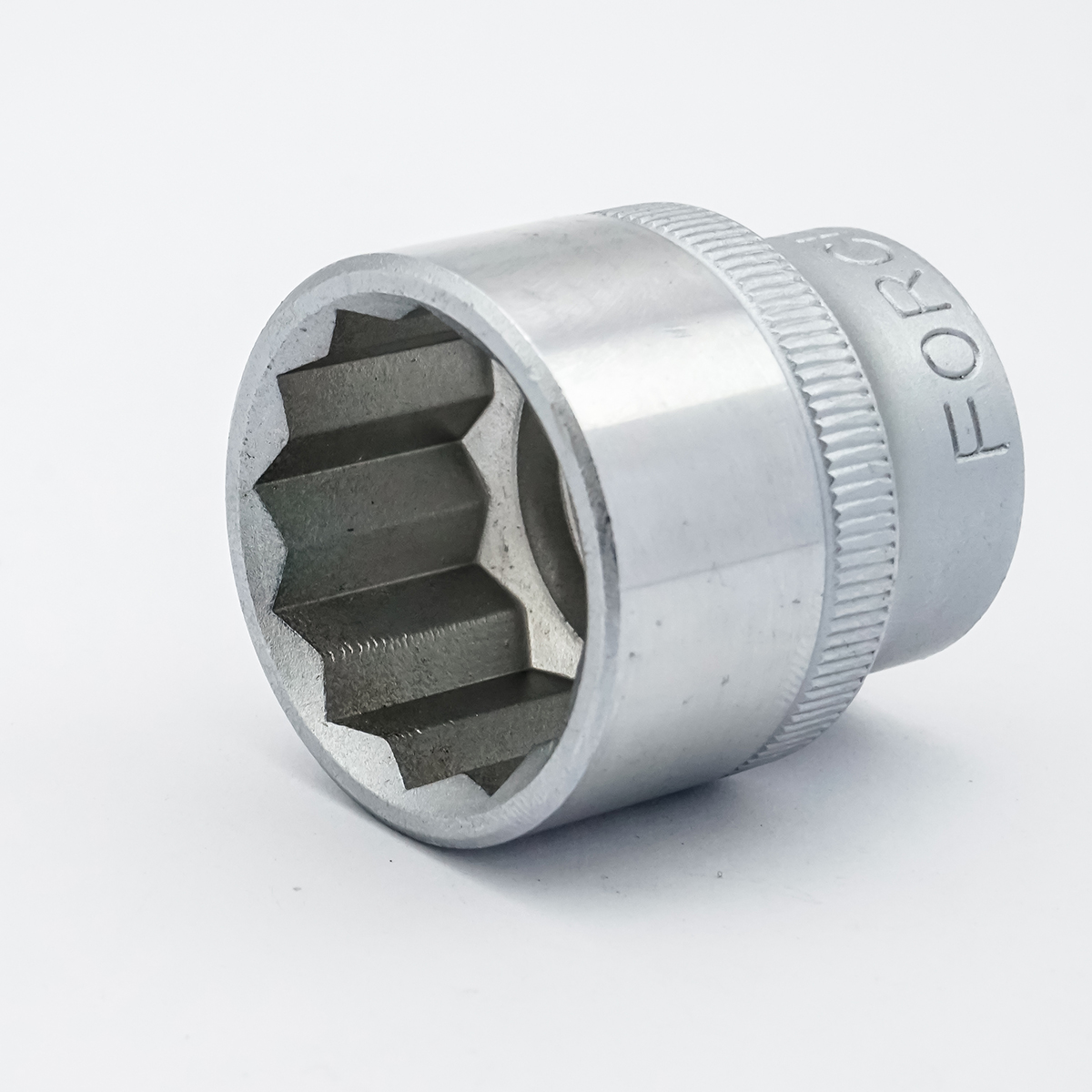 FORCE Socket SQ.DR3/8" Size 25/32" (12PT), Model 53925.32 photo 3