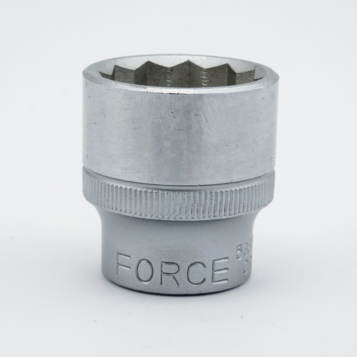 FORCE Socket SQ.DR3/8" Size 25/32" (12PT), Model 53925.32 photo 4