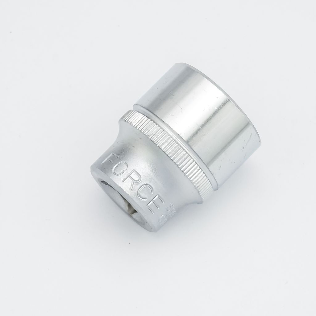 FORCE Socket SQ.DR.3/8" Size 3/4" (12PT), Model 5393.4 price ฿44.4