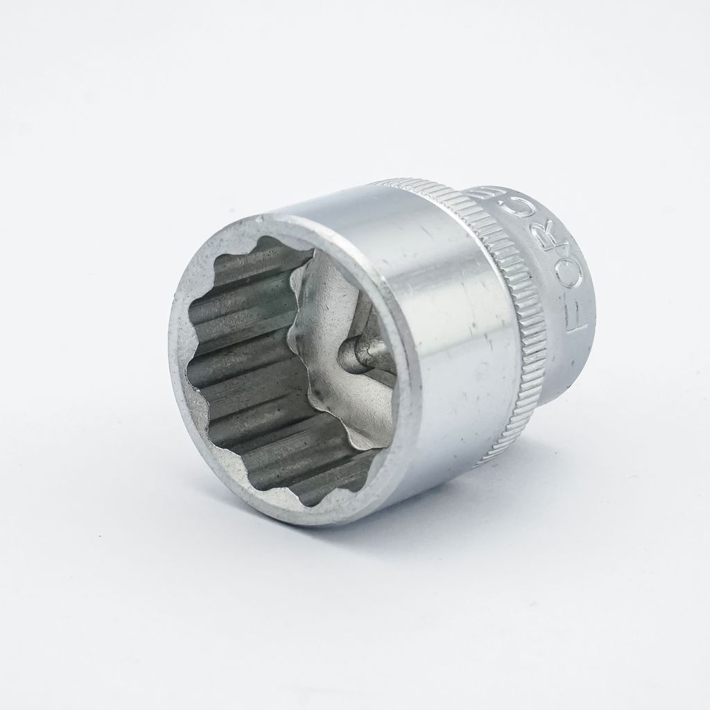 FORCE Socket SQ.DR.3/8" Size 3/4" (12PT), Model 5393.4 photo 3