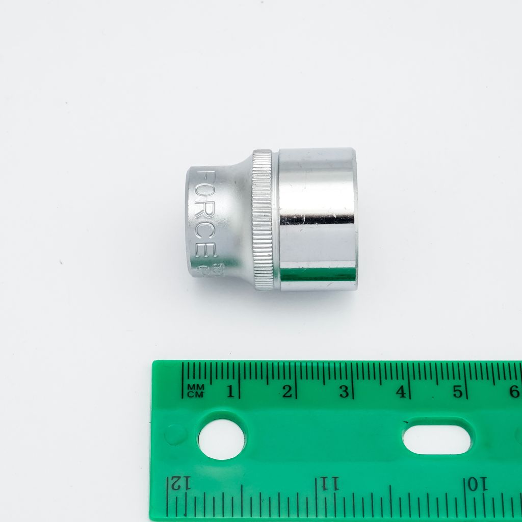FORCE Socket SQ.DR.3/8" Size 3/4" (12PT), Model 5393.4 photo 5
