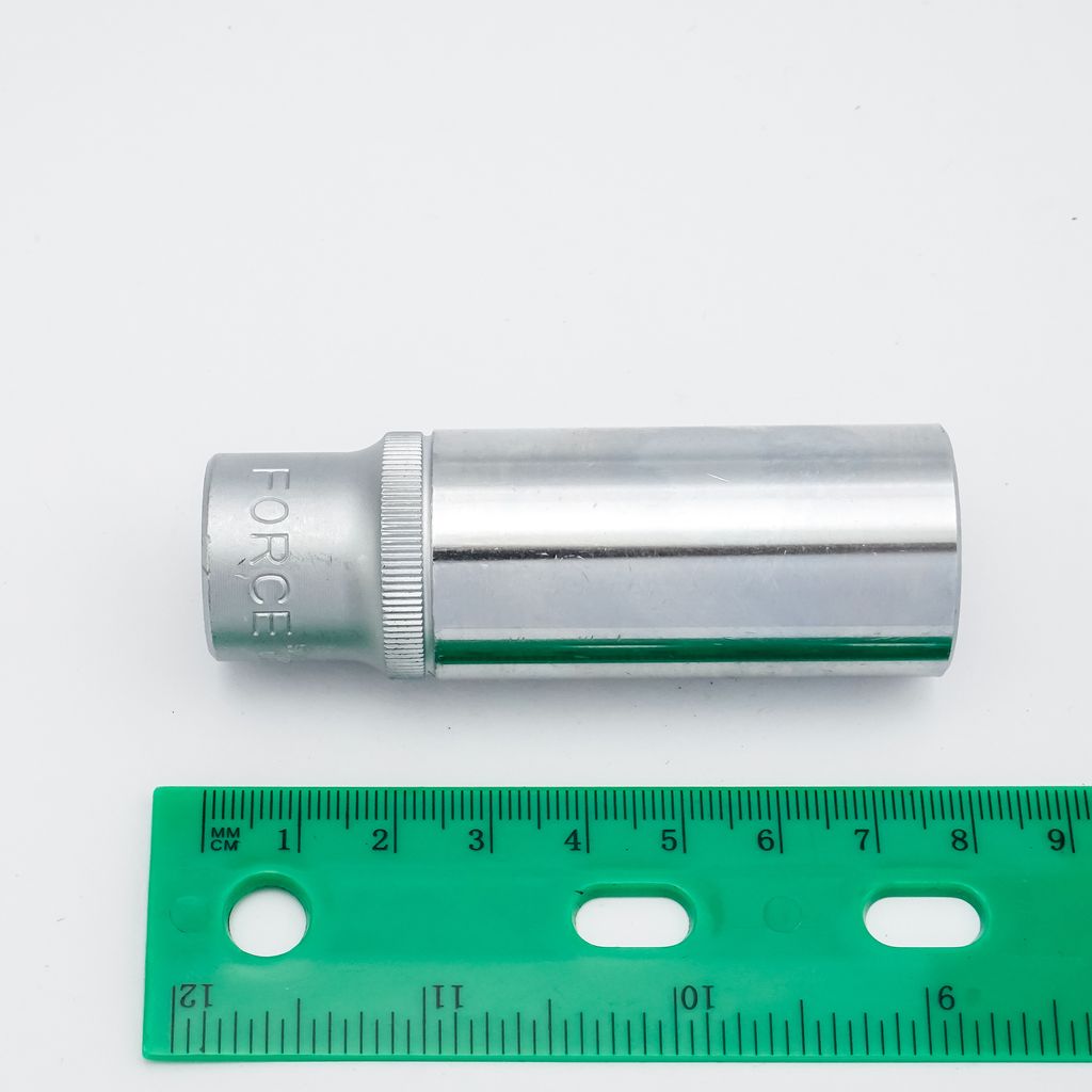 FORCE Deep Socket 6-Point ½" #19, Model 5457719 photo 5