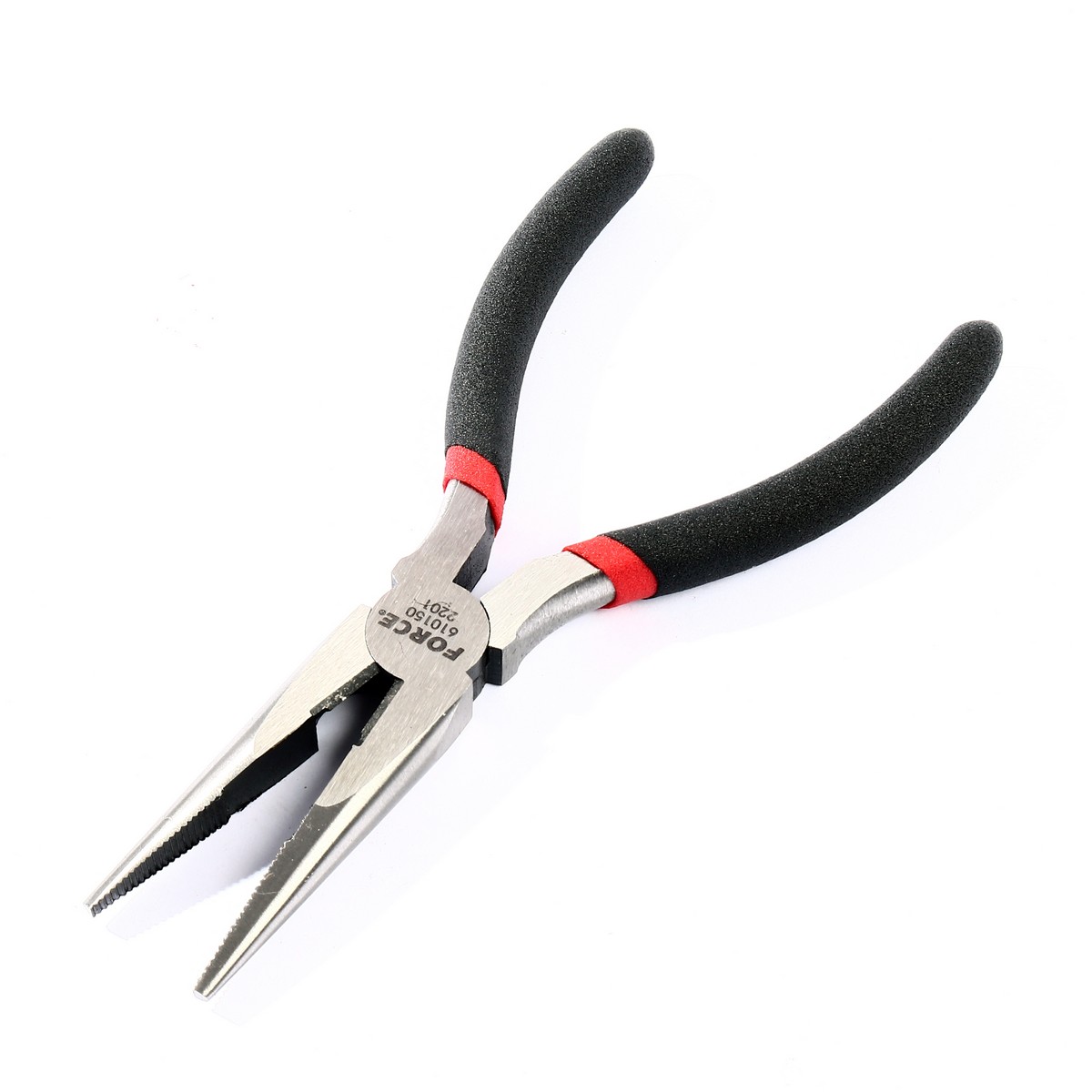 คีมปากแหลม ด้ามหุ้มยาง 6" FORCE รุ่น 610150 ราคา ฿348