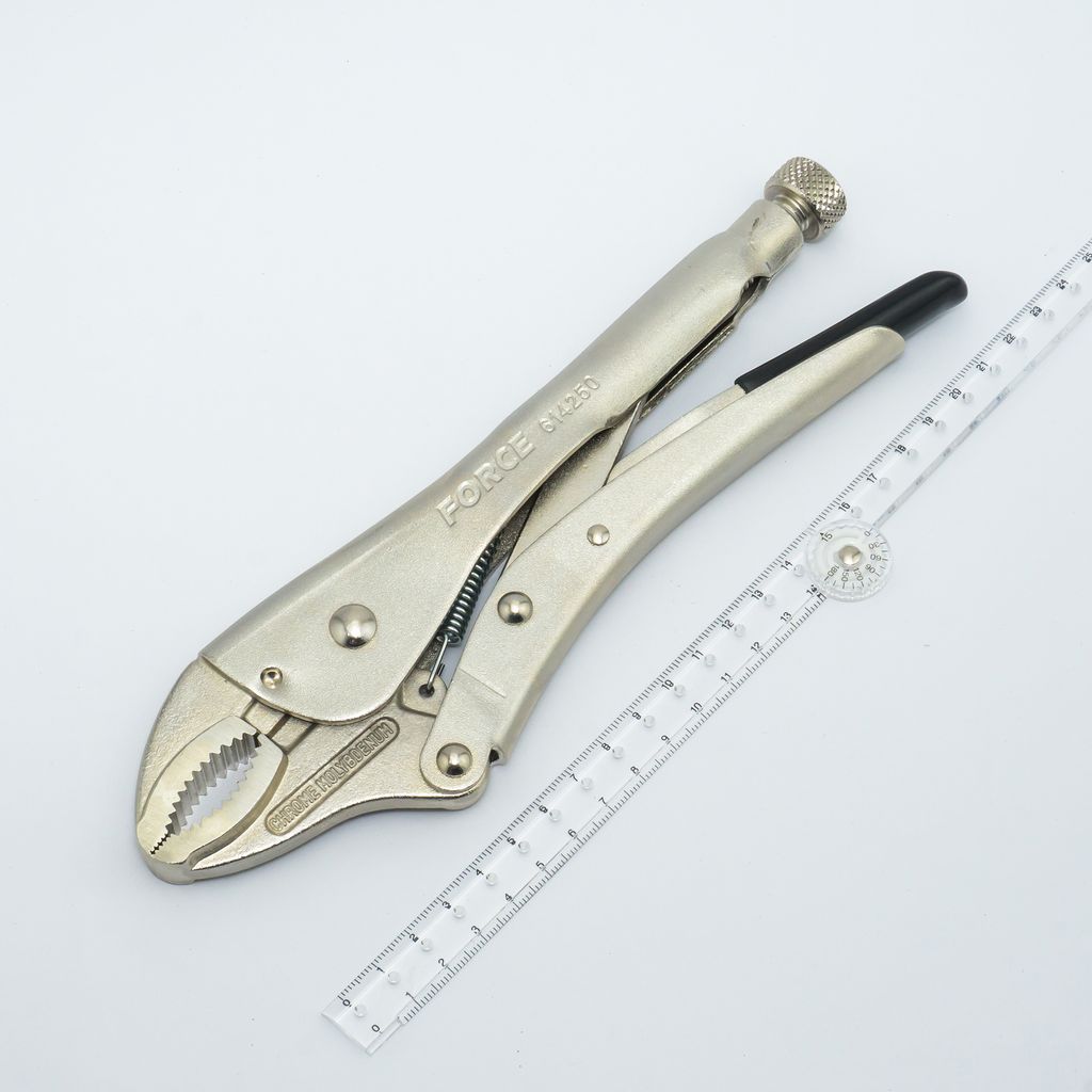 FORCE Standard Curved Jaw Locking Pliers 10", Model 614250 photo 4