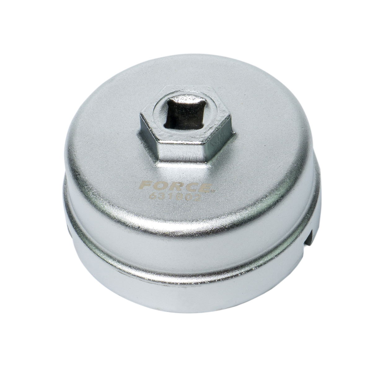 FORCE 滤清器扳手帽 3凹口 3/8" 64.5毫米 14PT 型号 631B02 价格 ฿360