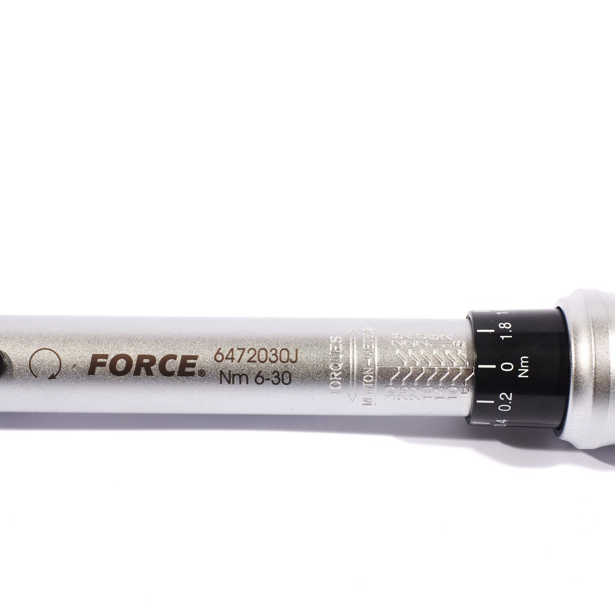 ประแจทอร์ค 6-30NM ด้ามดำ 1/4" FORCE รุ่น 6472030J รูปที่ 4