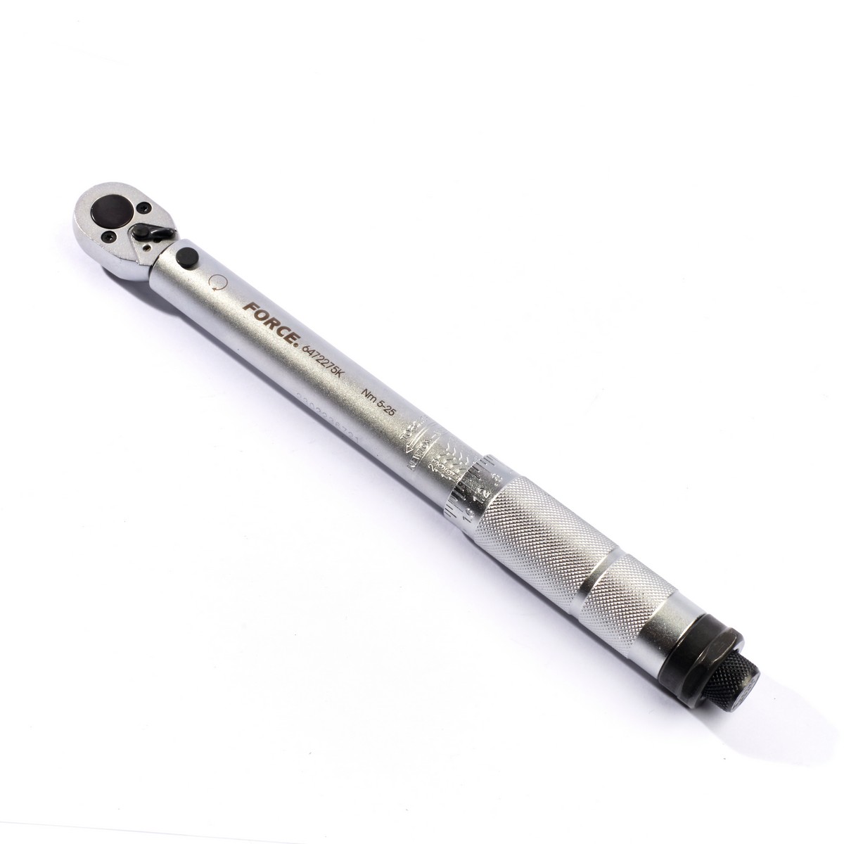 ประแจทอร์ค 5-25NM ด้ามเหล็ก 1/4" FORCE รุ่น 6472275K รูปที่ 2