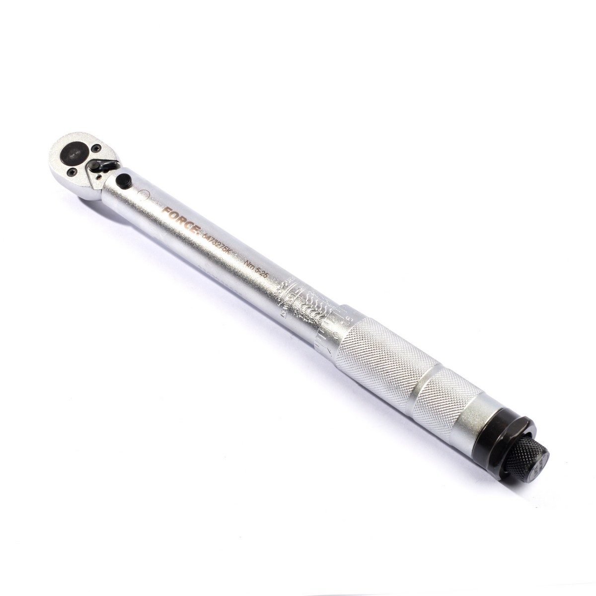 ประแจทอร์ค 5-25NM ด้ามเหล็ก 3/8" FORCE รุ่น 6473275K รูปที่ 2