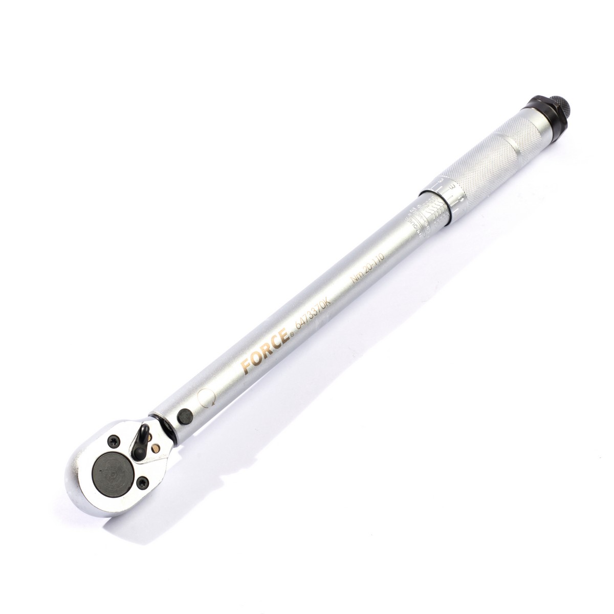 ประแจทอร์ค 20-110NM ด้ามเหล็ก 3/8" FORCE รุ่น 6473370K ราคา ฿2,410