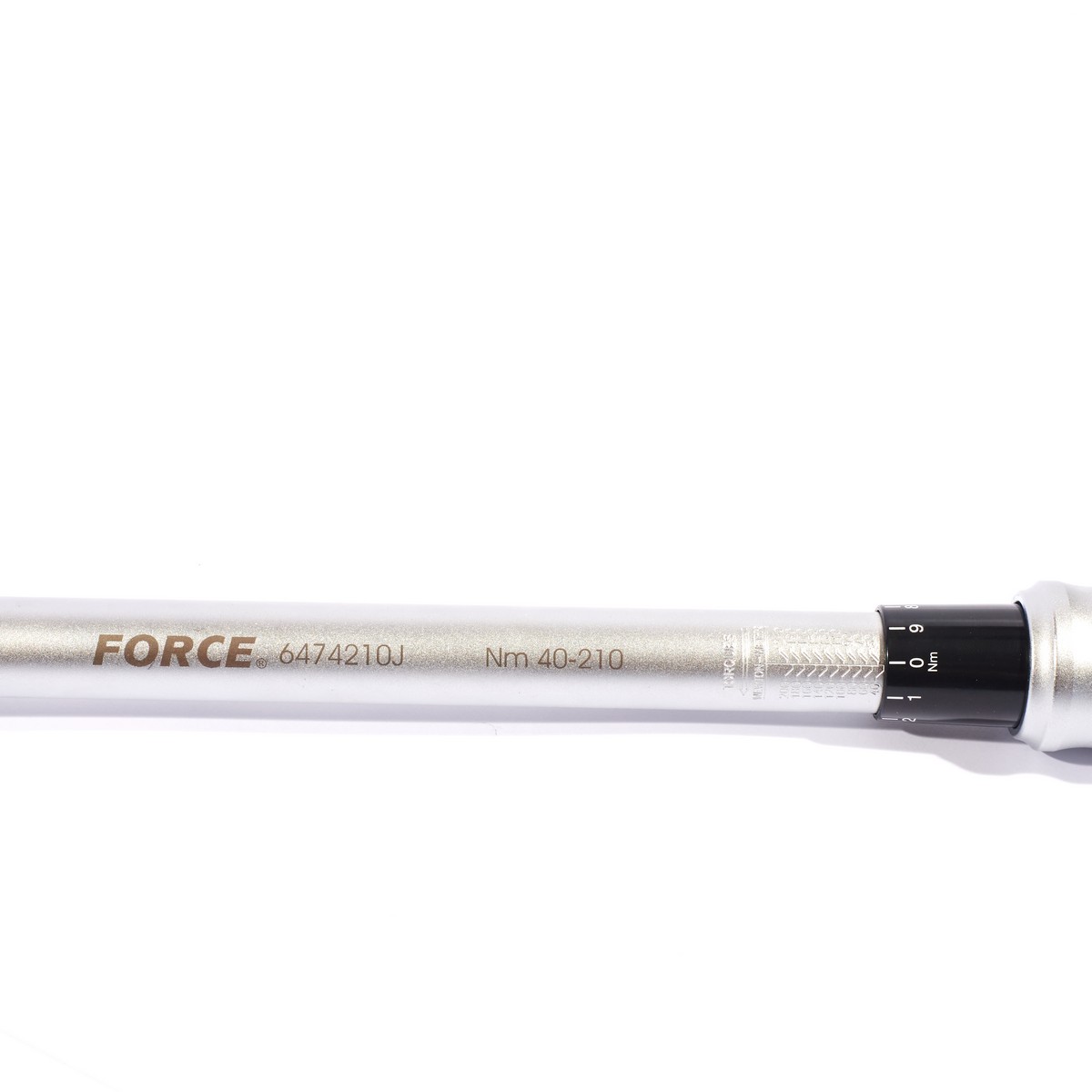 ประแจทอร์ค 40-210NM ด้ามดำ 1/2" FORCE รุ่น 6474210J รูปที่ 4