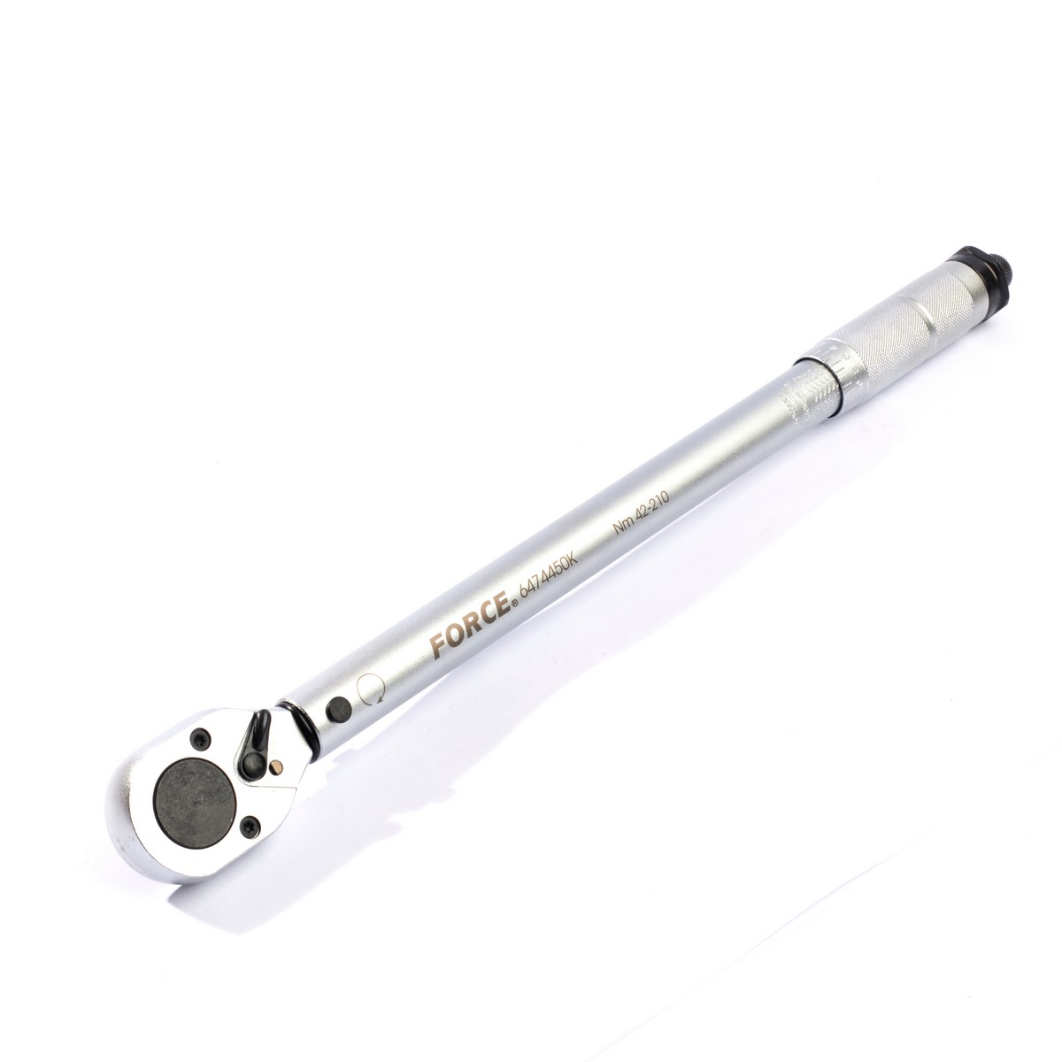 ประแจทอร์ค 42-210NM ด้ามเหล็ก 1/2" FORCE รุ่น 6474450K ราคา ฿2,620