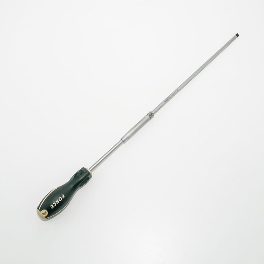 FORCE 一字螺丝刀 长杆400毫米 6.5号 型号 6553065L 价格 ฿264