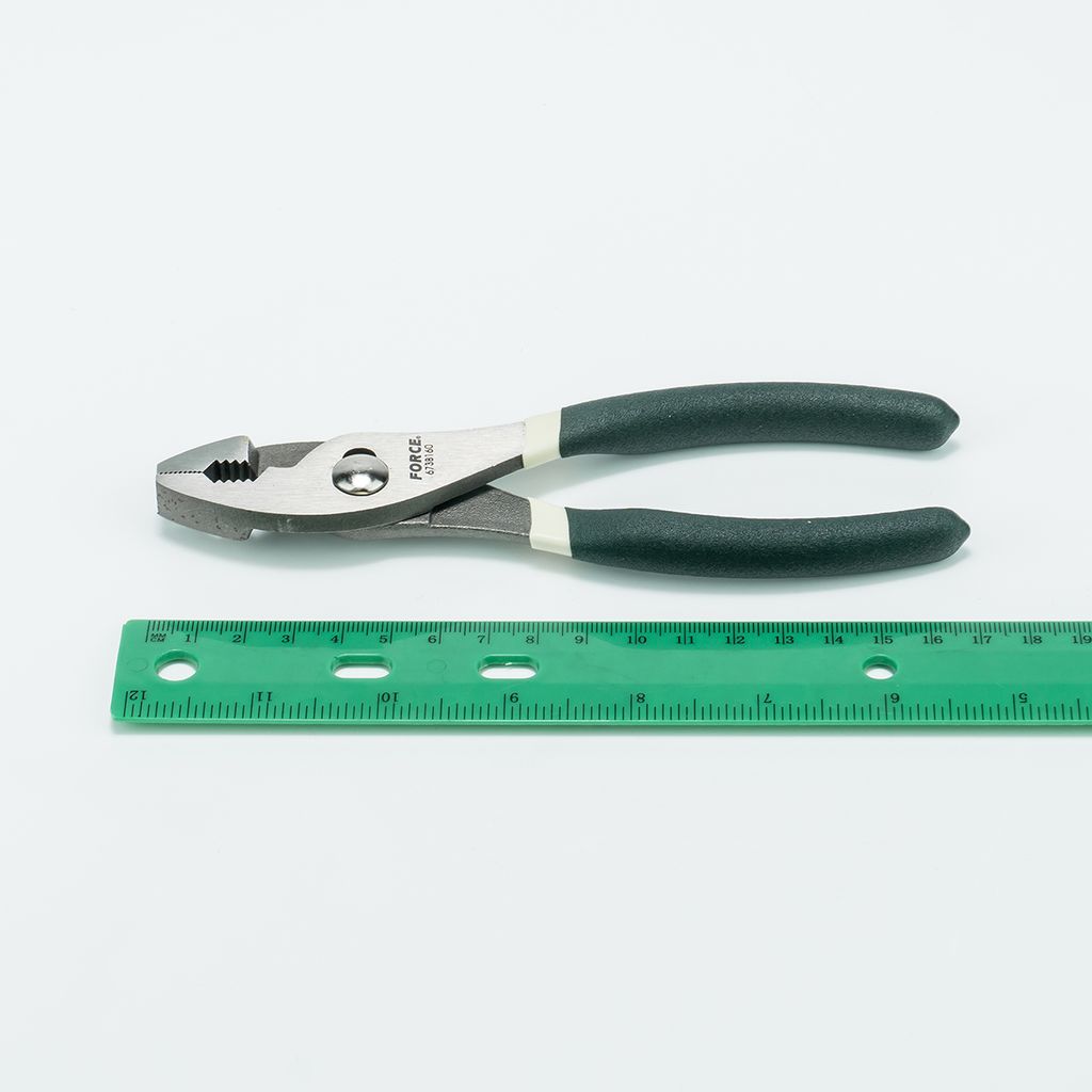 FORCE Slip Joint Pliers, Rubber Grip, 6.3", Model 673B160 photo 5