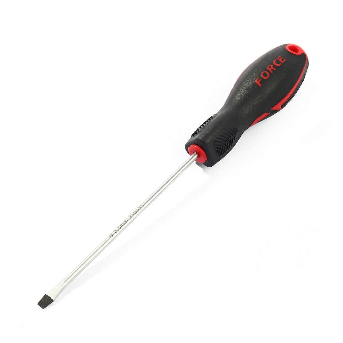 713035 ไขควงปากแบนก้านกลม 3.5 FORCE รุ่น 713035B ราคา ฿72