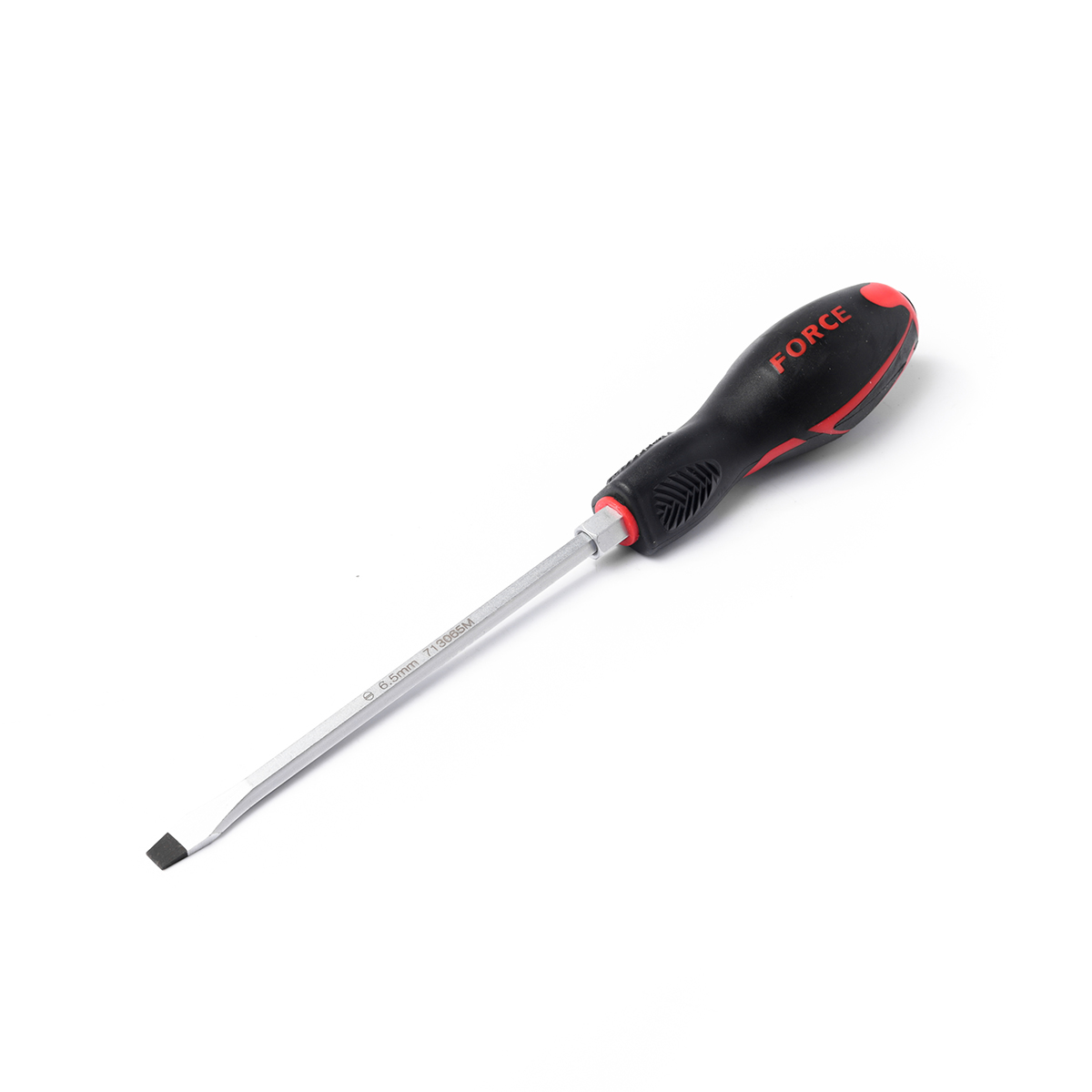 FORCE 一字冲击螺丝刀 六角杆 6.5 型号 713065M 价格 ฿180
