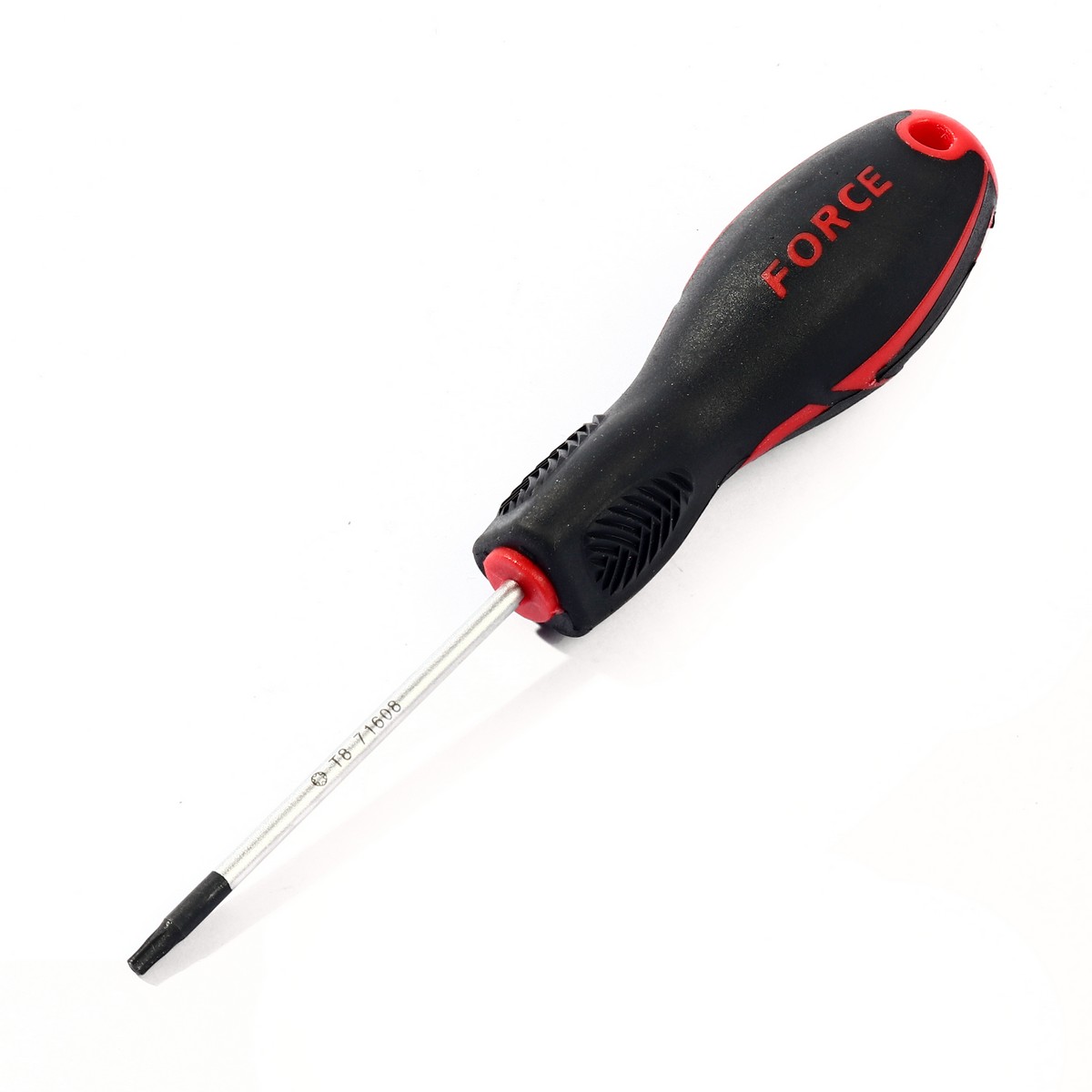 FORCE 71608 Torx Screwdriver, Rubber Grip, T8, Model 71608B price ฿60