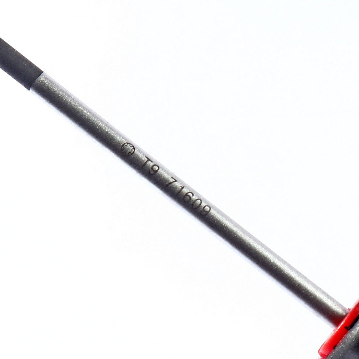 FORCE 71609 Torx Screwdriver, Rubber Grip, T9, Model 71609B photo 3