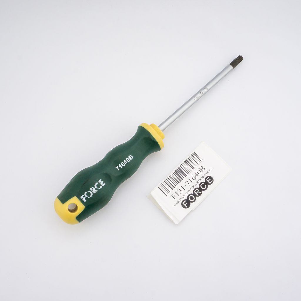 71640 ไขควงปากจีบ ด้ามหุ้มยาง T40 FORCE รุ่น 71640B รูปที่ 5