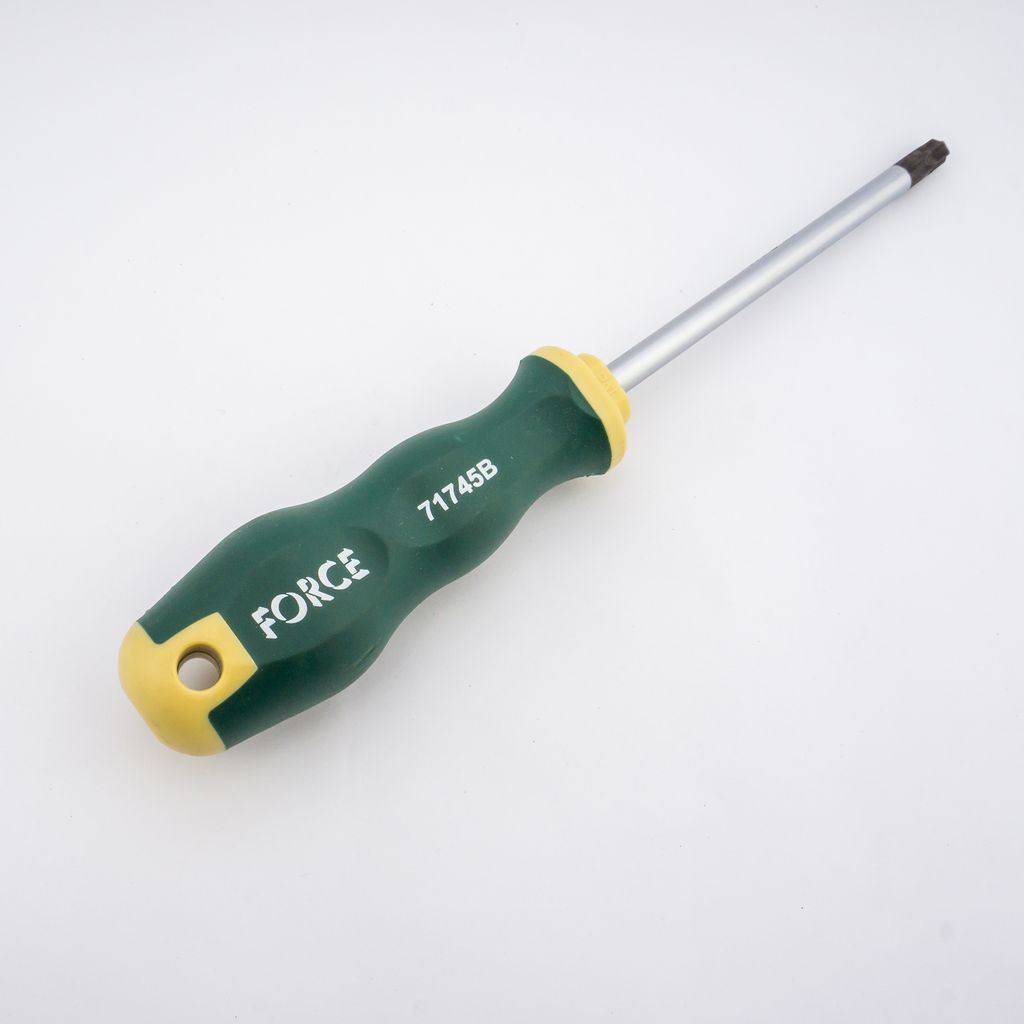71745 ไขควงหัวจีบ แกนกลวง T-45H FORCE รุ่น 71745B ราคา ฿156