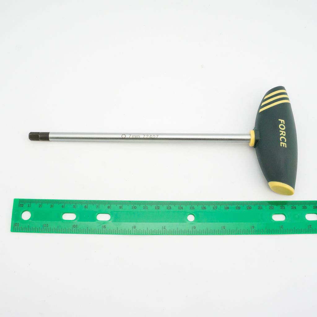 FORCE T-Handle Hex Screwdriver No. 7, Model 72407 photo 4