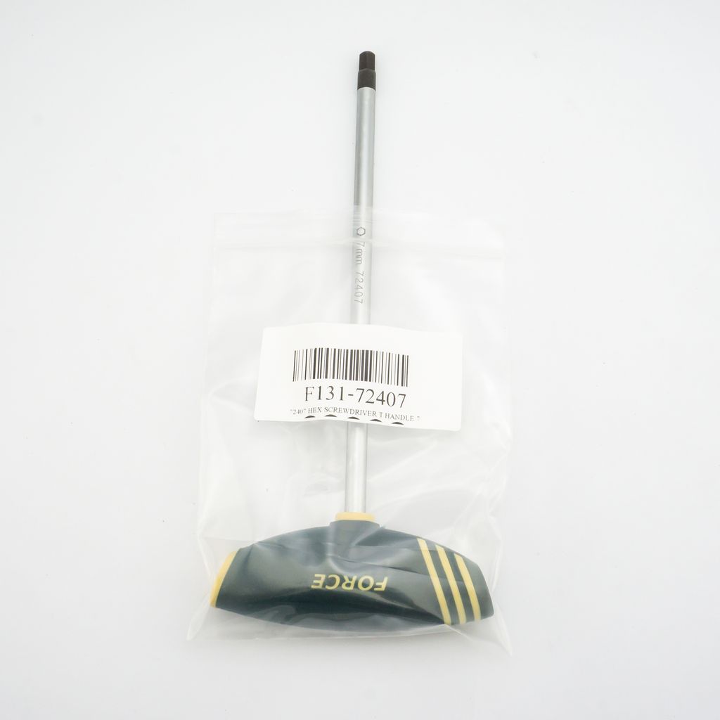 FORCE T-Handle Hex Screwdriver No. 7, Model 72407 photo 5