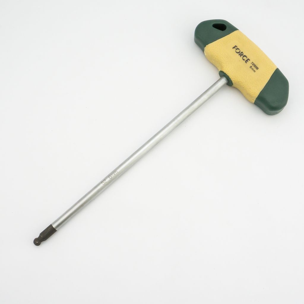 FORCE T型球头螺丝刀 6PT. 6号 型号 72506 价格 ฿108