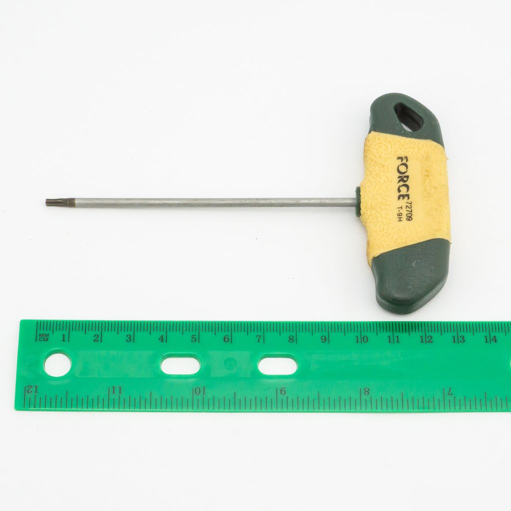 FORCE T-Handle Hollow-Tip Torx Screwdriver No. 9, Model 72709 photo 4