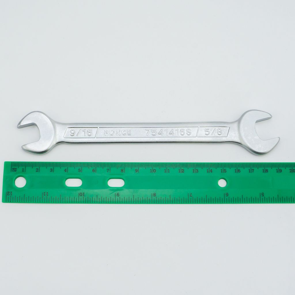 ประแจปากตาย 2 ข้าง 9/16"X5/8" FORCE รุ่น 7541416S รูปที่ 4