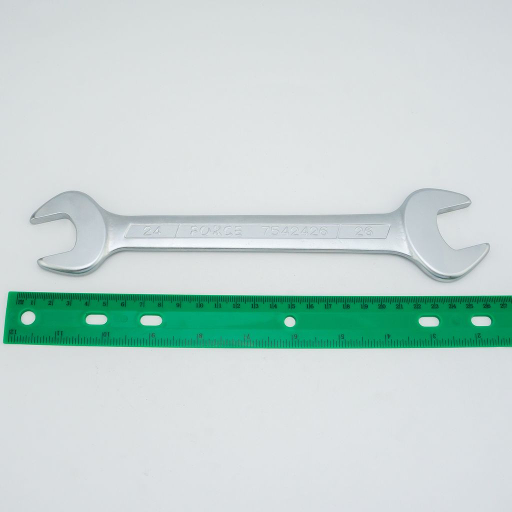 ประแจปากตาย 2 ข้างขนาด 24X26 FORCE รุ่น 7542426 รูปที่ 4