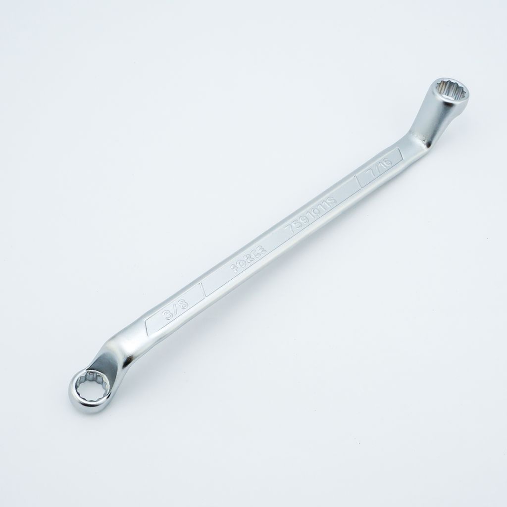 ประแจแหวน 75 องศา 3/8"X7/16" FORCE รุ่น 7591011S ราคา ฿220