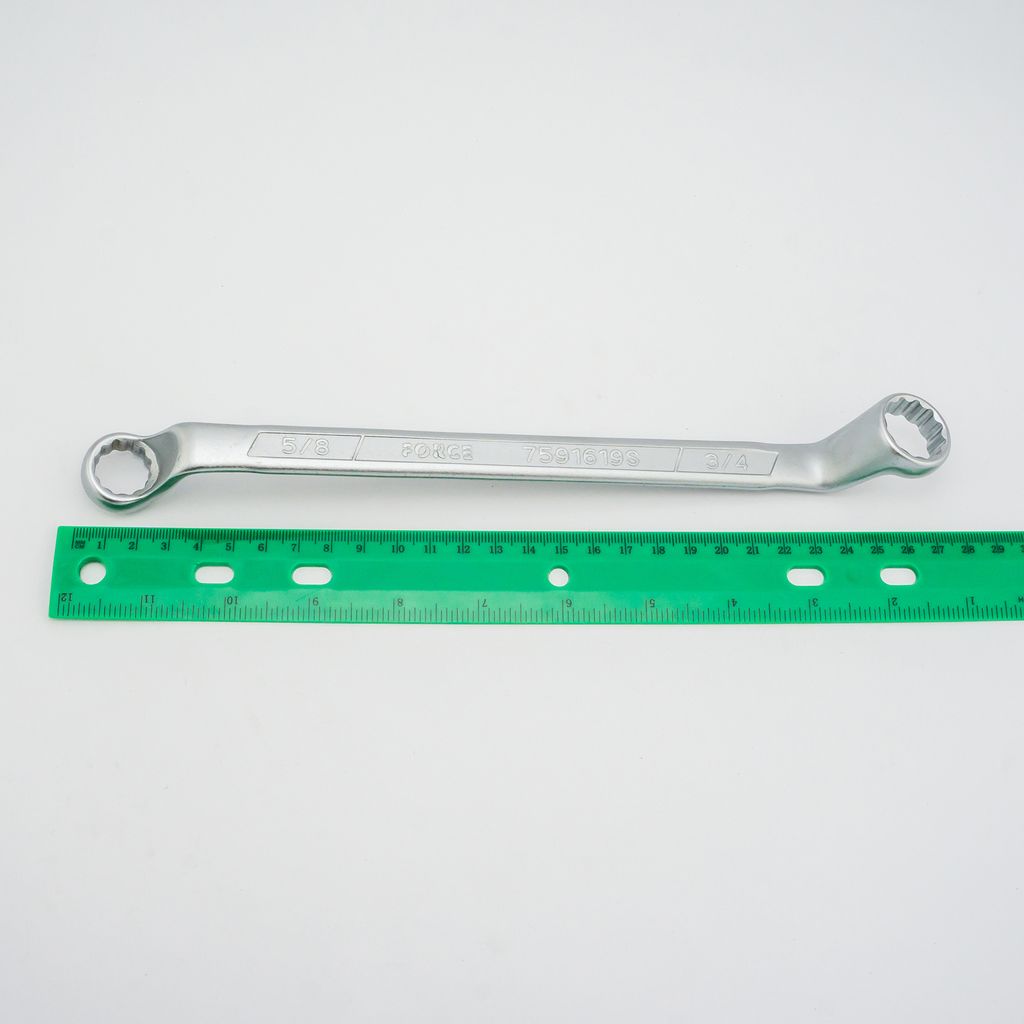 ประแจแหวน 75 องศา NO.5/8X3/4" FORCE รุ่น 7591619S รูปที่ 4