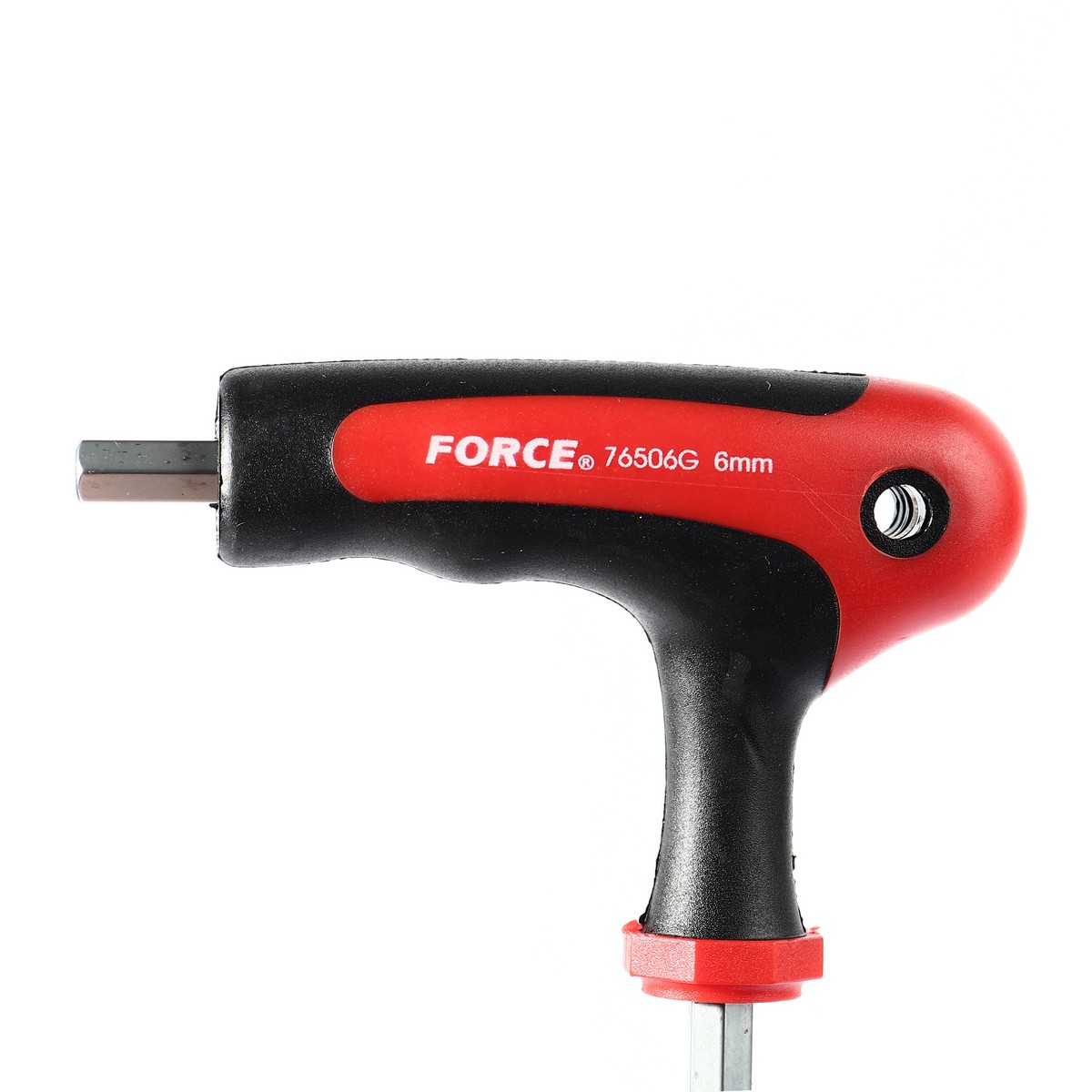 ประแจแอลหัวบอล ด้ามยาง เบอร์ 6 FORCE รุ่น 76506G รูปที่ 3