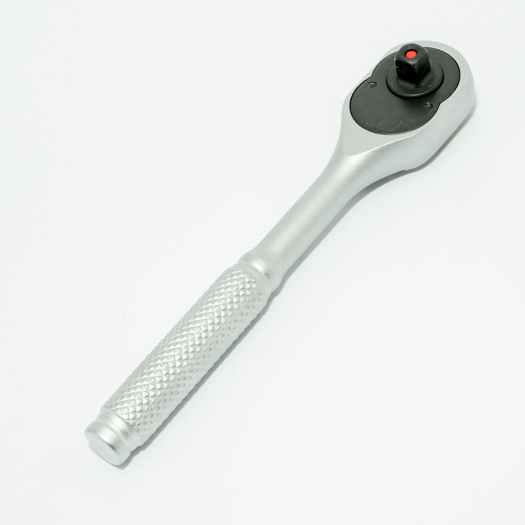 FORCE Oval-Head Ratchet Handle 1/4", 125mm Long, 24 Teeth, Model 80224 photo 2
