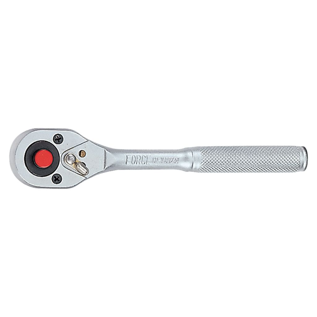FORCE Round-Head Ratchet Handle 3/8", 24 Teeth, L175mm, Model 80234 price ฿360