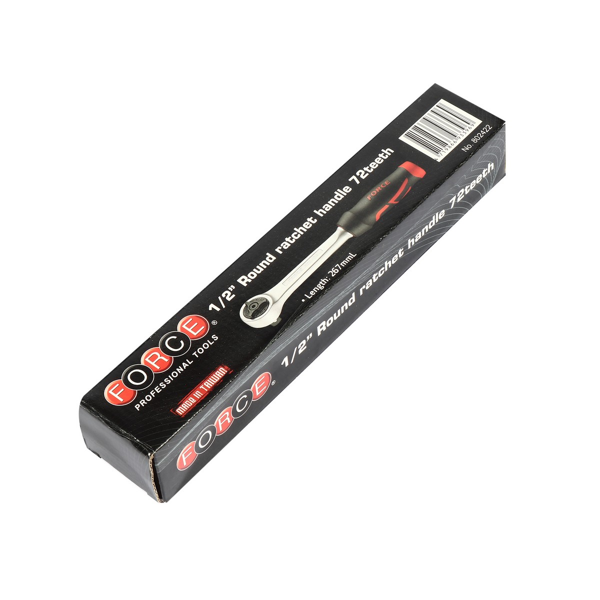 ด้ามฟรีหัวกลม1/2" ด้ามหุ้มยาง 72T FORCE รุ่น 802422 รูปที่ 5