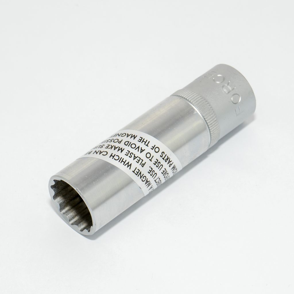 ลูกบ๊อกซ์หัวเทียน1/2" 12PT NO.16 FORCE รุ่น 807416M รูปที่ 2