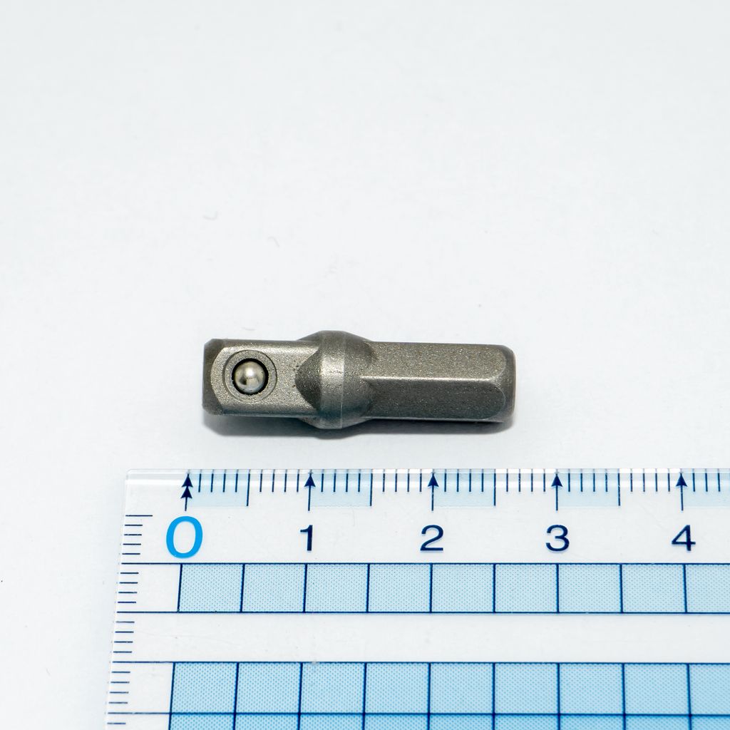 อแดปเตอร์ 1/4" HEX-1/4"SQ. 25มม. FORCE รุ่น 8092225 รูปที่ 4