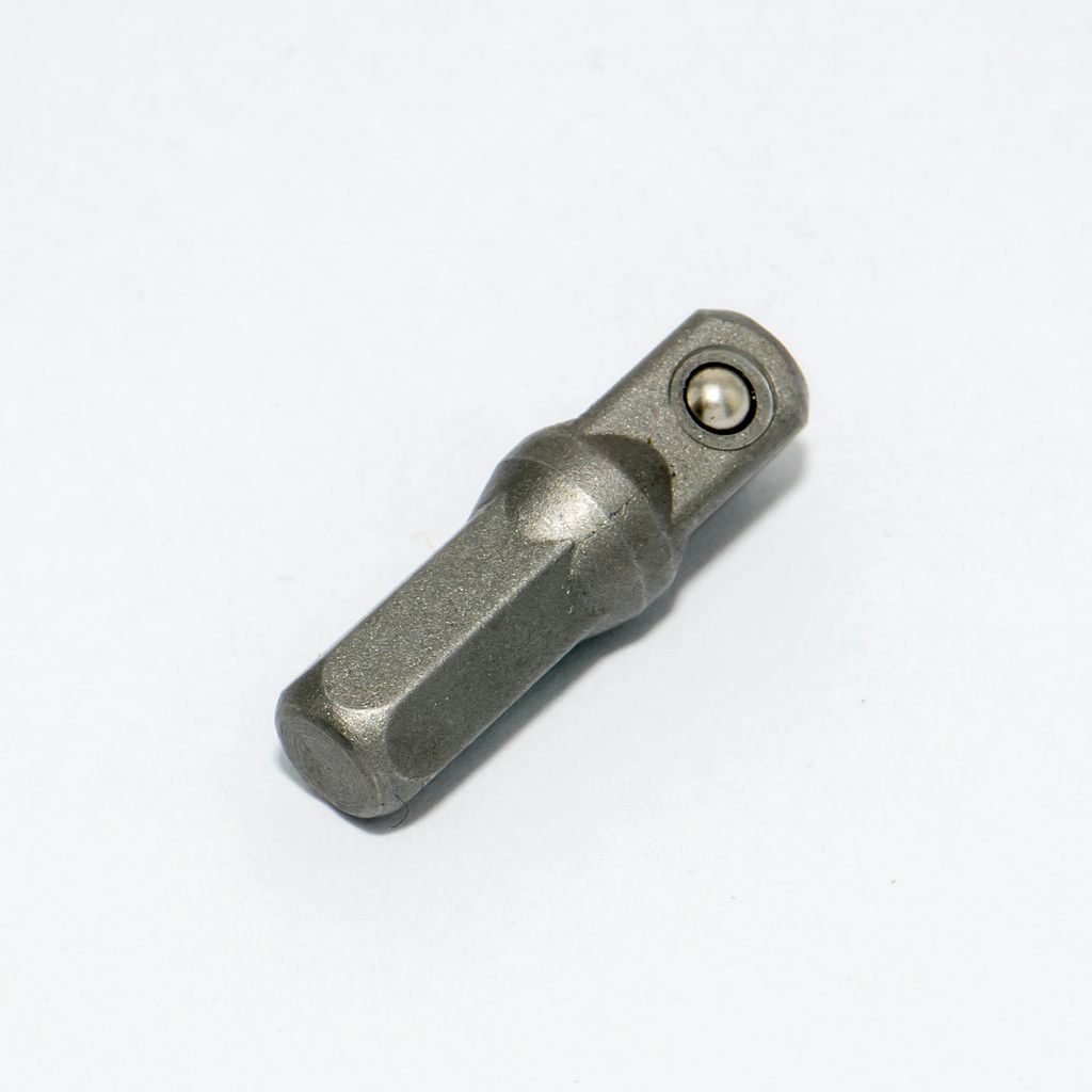 อแดปเตอร์ 1/4" HEX-1/4"SQ. 25มม. FORCE รุ่น 8092225 ราคา ฿18