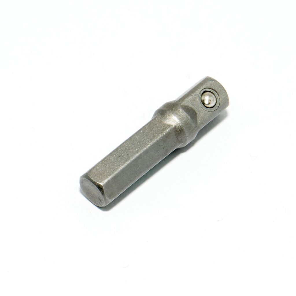 อแดปเตอร์ 1/4" HEX-1/4"SQ. 30มม. FORCE รุ่น 8092230 ราคา ฿18