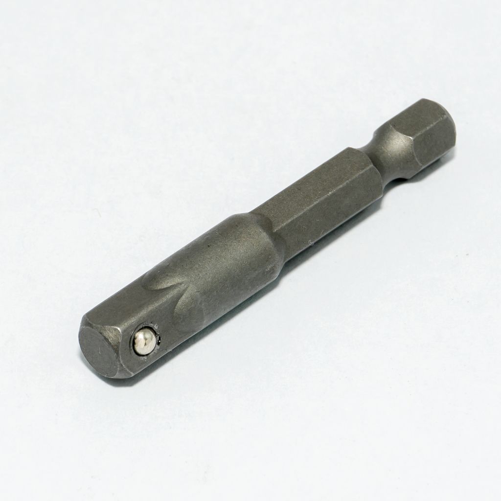 FORCE Adapter 1/4" HEX-1/4"SQ. 50mm, Model 8092250 price ฿24