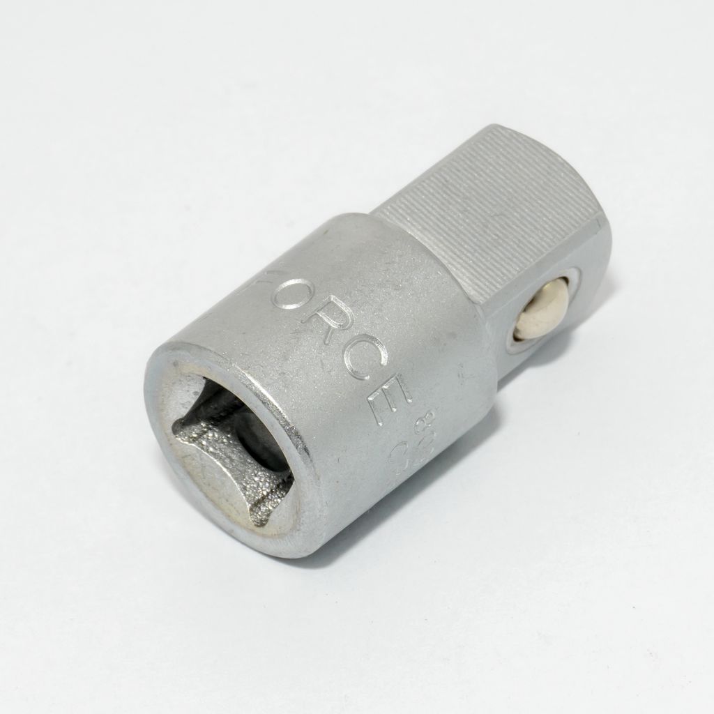 อแดปเตอร์3/8"ตัวเมียX1/2"ตัวผู้ FORCE รุ่น 80934 ราคา ฿48