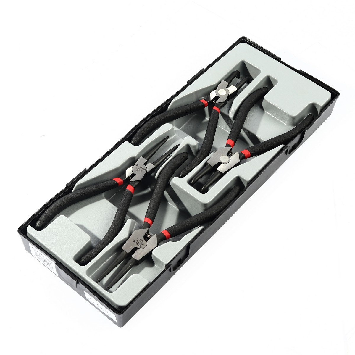 ชุดคีมหนีบ/ถ่างแหวน 4 ชิ้น ยาว7" FORCE รุ่น T5043A ราคา ฿1,572