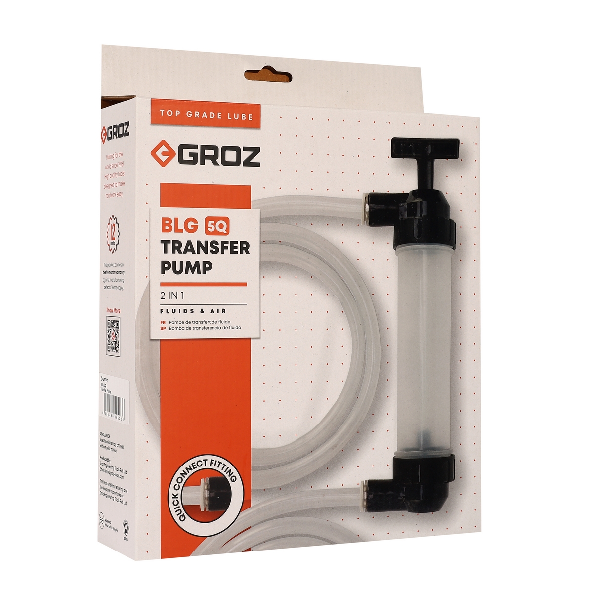 ชุดทรานเฟอร์ปั๊ม GROZ รุ่น BLG/5Q รูปที่ 5