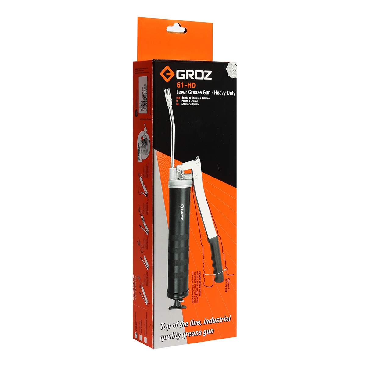 กระบอกอัดจาระบีงานหนัก ท่อแข็ง GROZ รุ่น G1R/HD/B รูปที่ 4