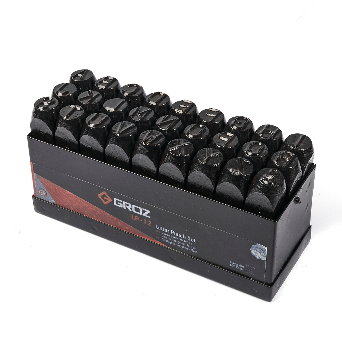 เหล็กตอกตัวหนังสือ 12 MM GROZ รุ่น LP/12 ราคา ฿3,372