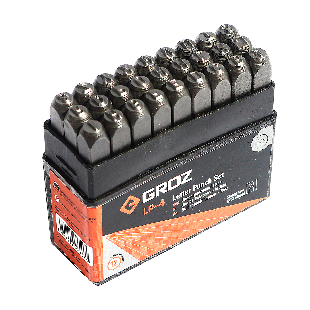 เหล็กตอกตัวหนังสือ 4 MM GROZ รุ่น LP/4 รูปที่ 3