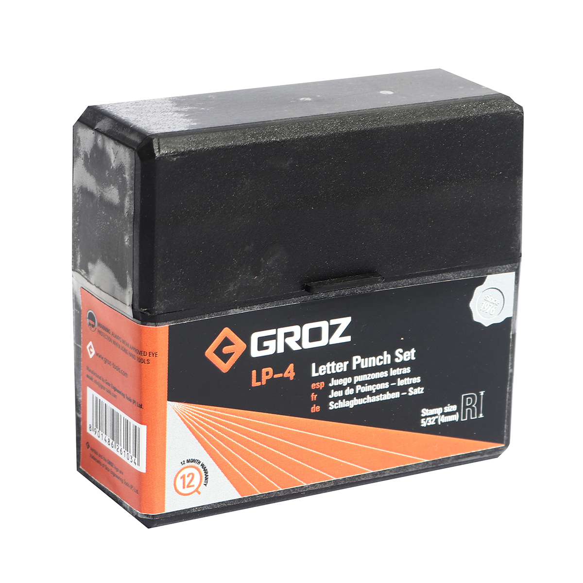เหล็กตอกตัวหนังสือ 4 MM GROZ รุ่น LP/4 รูปที่ 2
