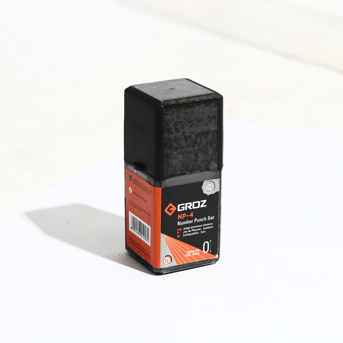 เหล็กตอกตัวเลข 4 MM GROZ รุ่น NP/4 รูปที่ 2