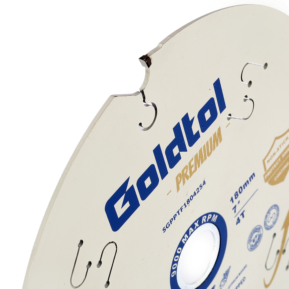 ใบเลื่อยตัดไฟเบอร์ซีเมนต์ 7"X4T PCD โกล์ด ทู รูปที่ 4